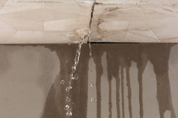 Professional Water Extraction technician working in Bedminster, NJ
